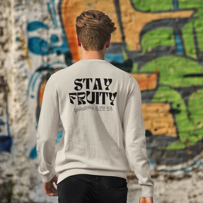 Stay Fruity BLACK FONT - Heavyweight Sweatshirt