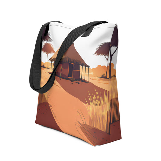 African Hut - Tote Bag