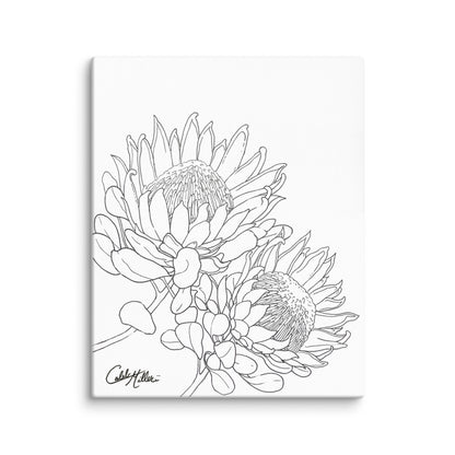 King Protea - Canvas