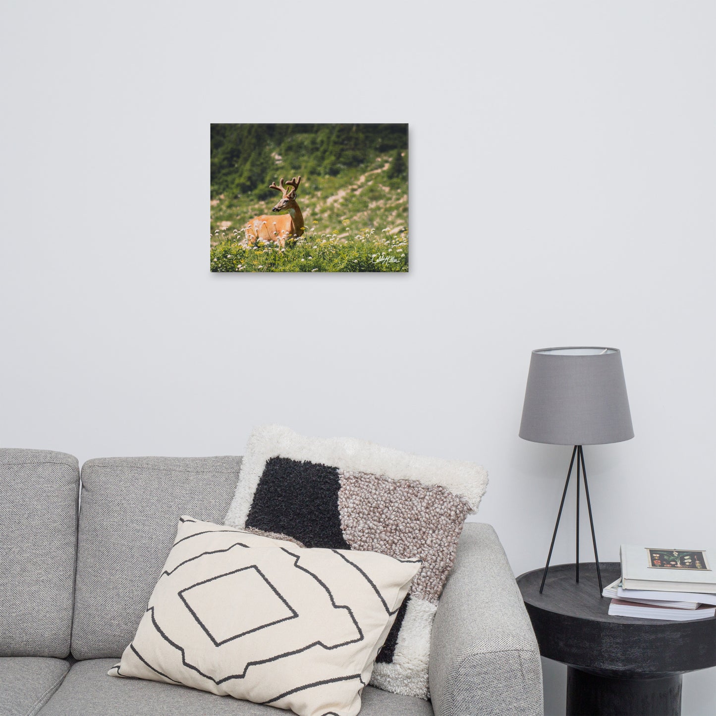 Antlered Royalty - Canvas