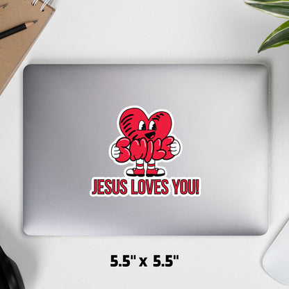 Smile Jesus Loves You - Stickers