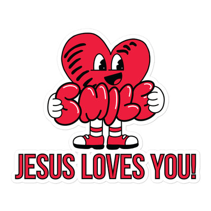 Smile Jesus Loves You - Stickers