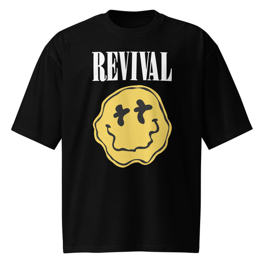 Revival WHITE FONT - Oversized Heavyweight T-Shirt