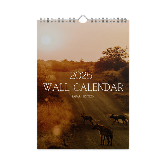 Wall Calendar (2025) - Safari Edition